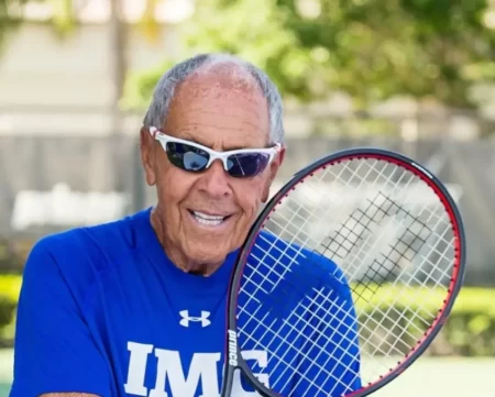 het afscheid van een tennislegende